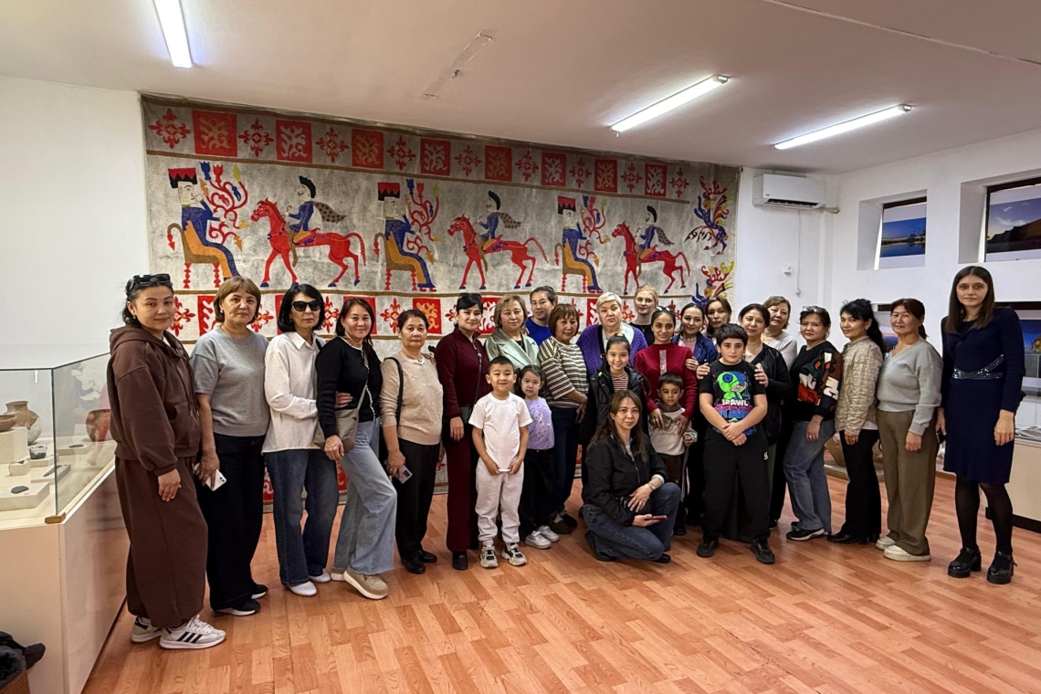 Медики восьмой горбольницы: от сердца — к истории. В День Республики они побывали в музее «Иссык»